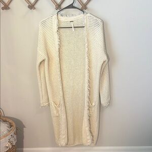 Size S Free People Wouldn’t Knit be Nice cardigan
